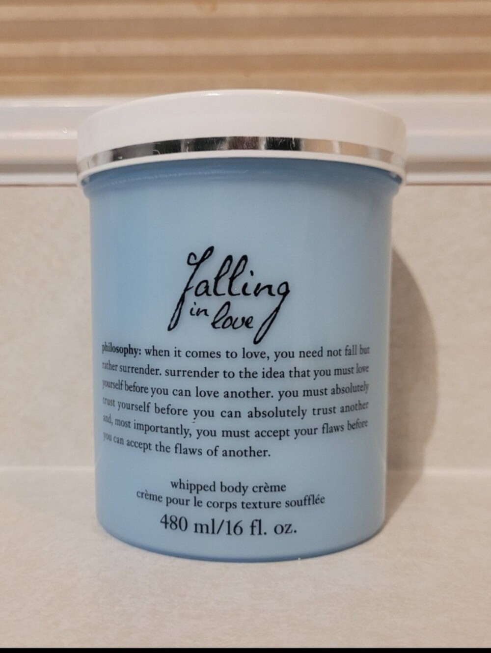 PHILOSOPHY Falling In Love Whipped Body Creme 16 Oz NEW